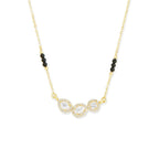 Copper Solitaires CZ Gold Black Neck Mangalsutra Chain Bulk