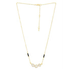 Copper Solitaires CZ Gold Black Neck Mangalsutra Chain Bulk