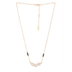 Copper Solitaires CZ Gold Black Neck Mangalsutra Chain Bulk