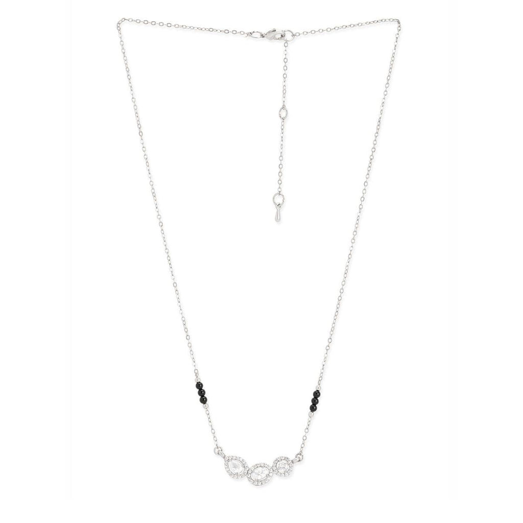 Copper Solitaires CZ Gold Black Neck Mangalsutra Chain Bulk