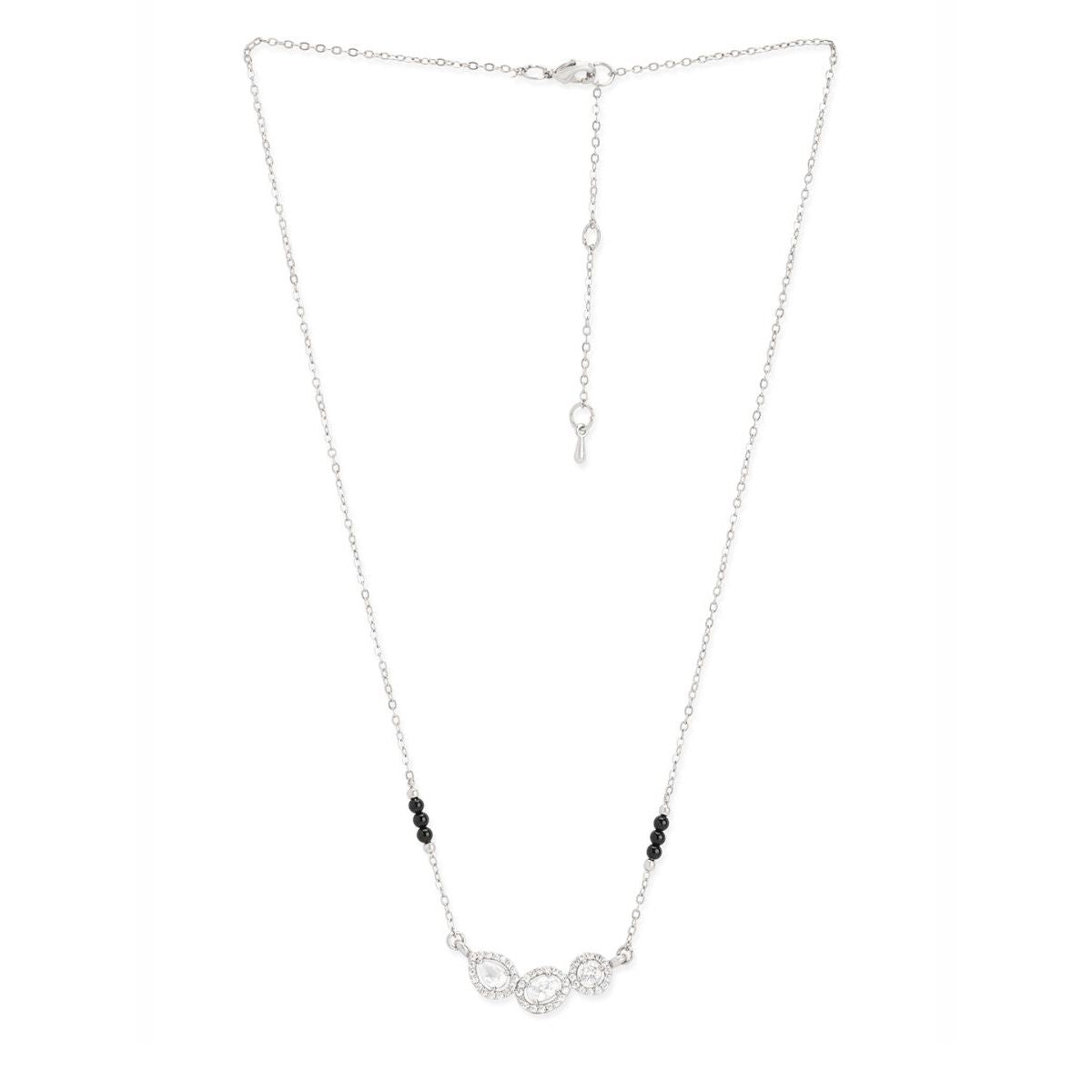 Copper Solitaires CZ Gold Black Neck Mangalsutra Chain Bulk