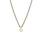 Copper Tiny Solitaires Cubic Zirconia Gold Black Neck Mangalsutra Bulk