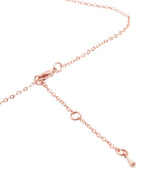 Copper Flower Kundan CZ Gold Link Pendant Chain Necklace Bulk