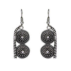 Oxidised Bohemian German Silver Diamond Choker Necklace Earring Bulk