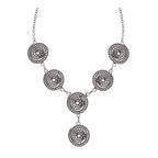 Oxidised Tribal Rope Bohemian German Silver Necklace Earring Bracelet