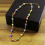 Turkish Multi Colour Evil Eye Gold Enamel Beads Necklace Chain Bulk