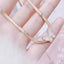 Butterfly Rose Gold Choker Snake Stainless Steel Necklace Chain Bulk
