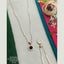 Roman Black White Rose Gold Stainless Steel Link Single Necklace Pendant Chain Women