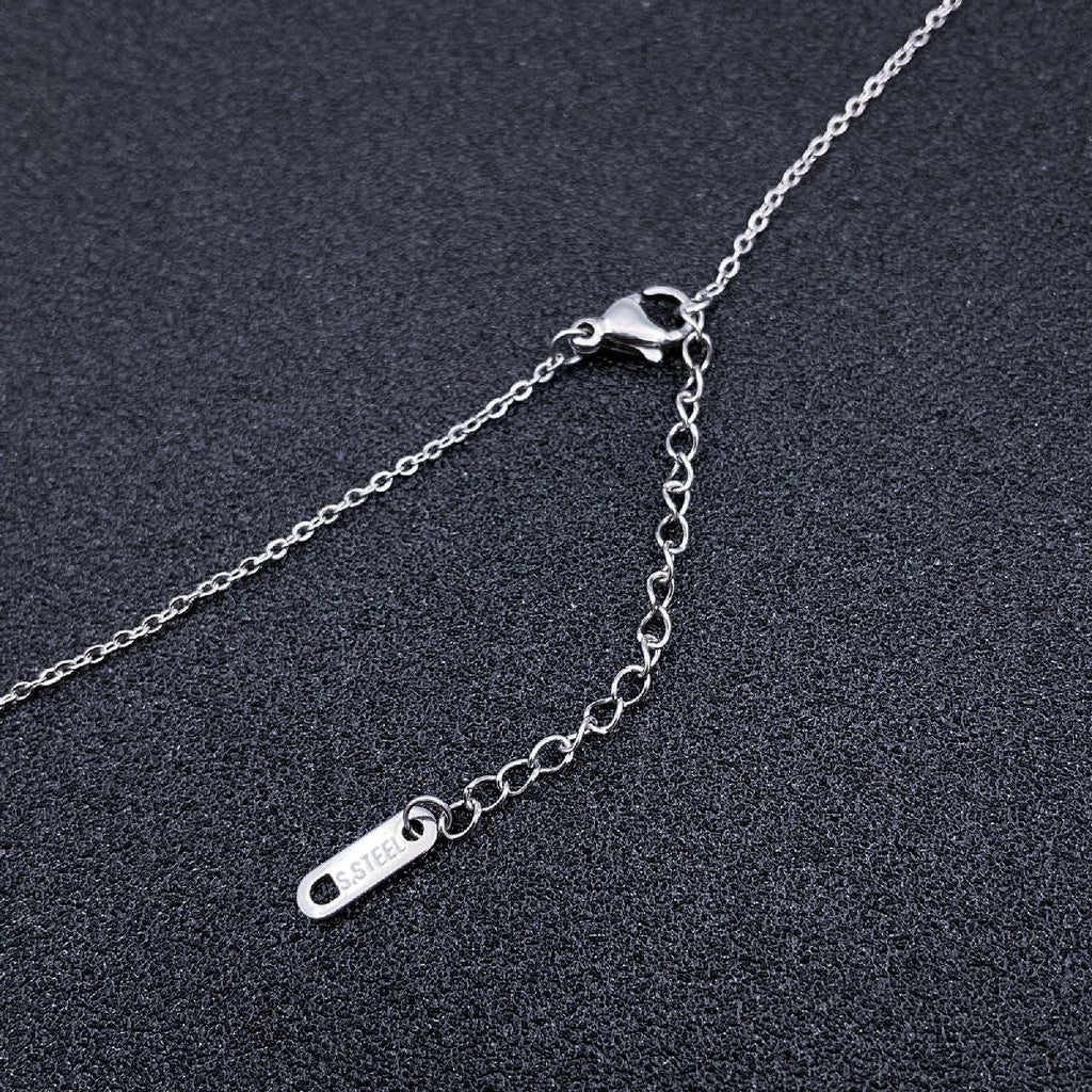 Stainless Steel Crystal Butterfly Necklace Chain For Women Gold Bulk