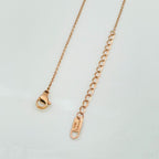 Butterfly Rose Gold Stainless Steel Links Necklace Pendant Chain Bulk