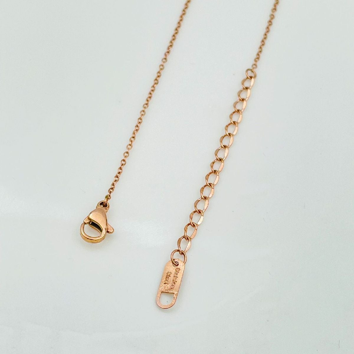 Butterfly Rose Gold Stainless Steel Links Necklace Pendant Chain Bulk