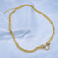 Copper Gold Cubic Zirconia Panther Curb Chain Necklace Women Bulk