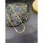 Multi Color Rainbow Pear Crystals 18K Gold Stainless Steel Snake Necklace Chain for Women