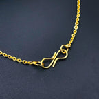Copper Gold Personalized Customized Letter Name Necklace Chain Bulk