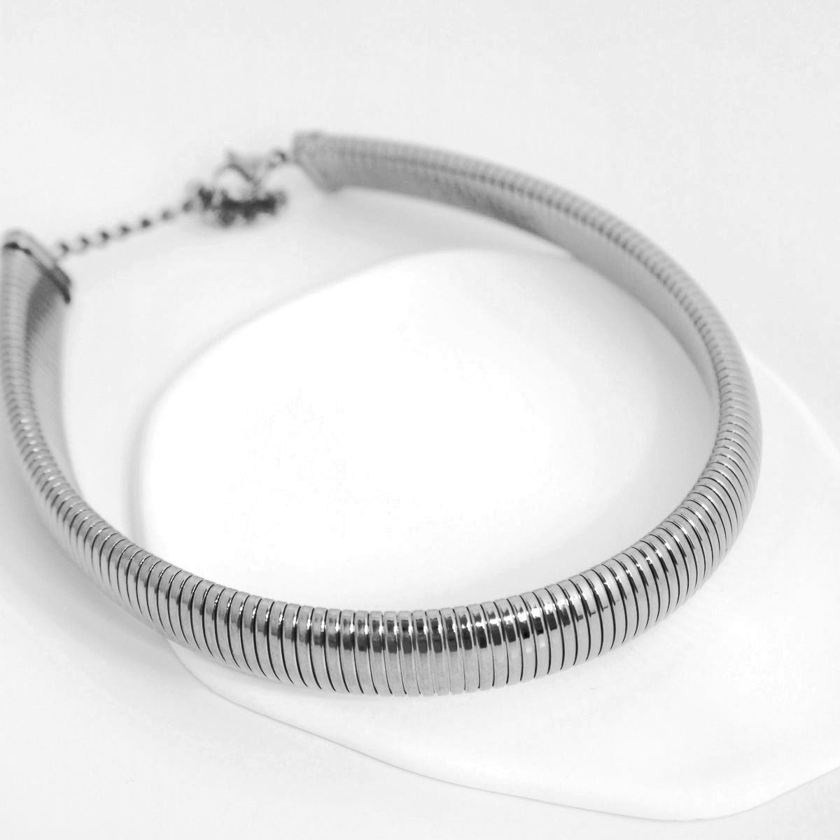 Cobra Snake 18K Gold Anti Tarnish Stainless Steel Choker Necklace Bulk