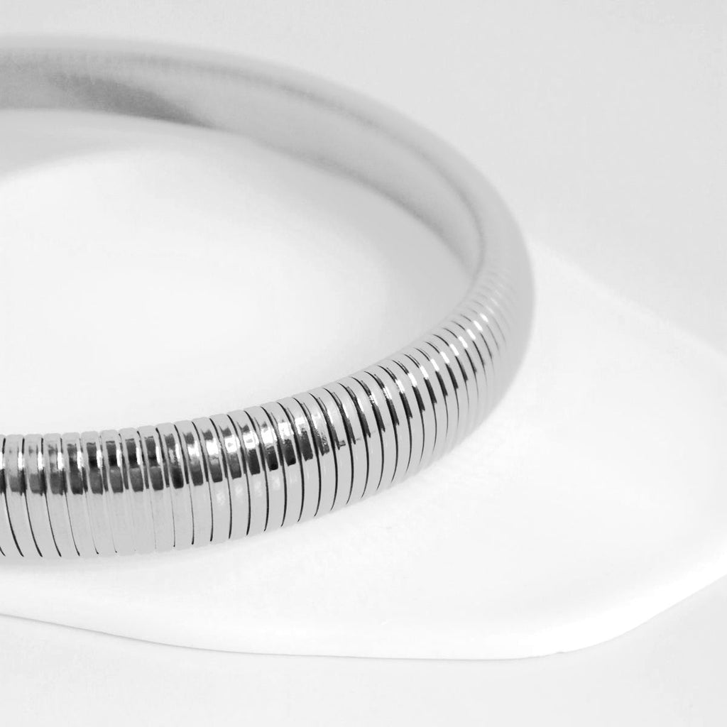 Cobra Snake 18K Gold Anti Tarnish Stainless Steel Choker Necklace Bulk