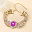 Ruby Pink 18K Gold Anti Tarnish CZ Crystal Choker Necklace Bulk