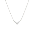 Copper Solitaires Cubic Zirconia Gold Necklace Link Pendant Chain Bulk