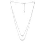Copper Marquise Solitaires CZ Gold Link Chain Layer Necklace Bulk