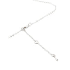 Copper Kundan Drop CZ Gold Link Pendant Chain Necklace Bulk