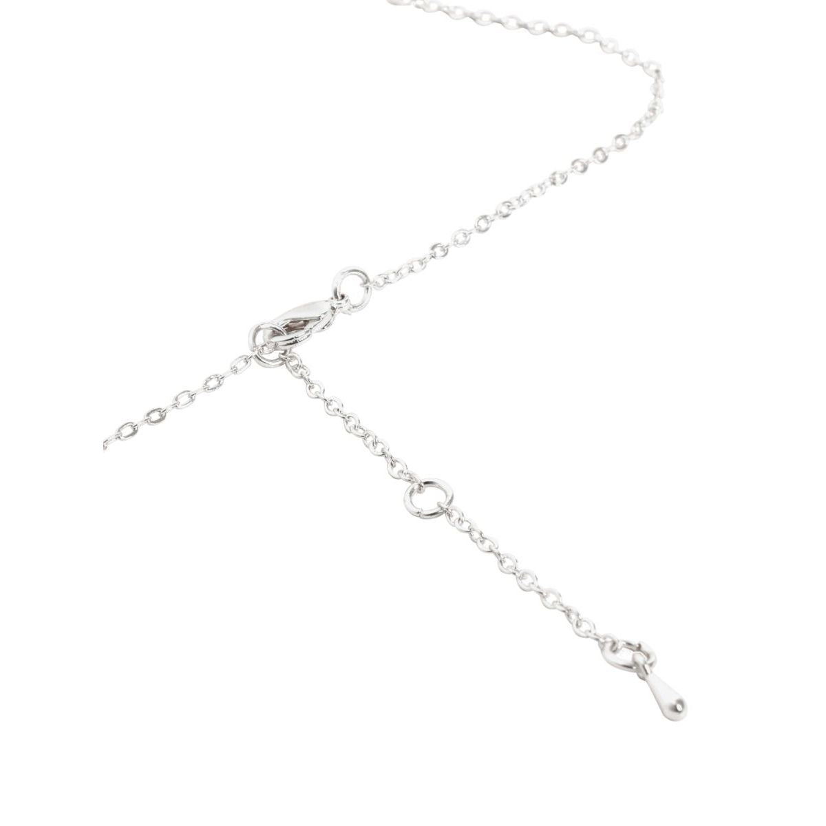 Copper Kundan Drop CZ Gold Link Pendant Chain Necklace Bulk