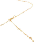 Copper Flower Kundan CZ Gold Link Pendant Chain Necklace Bulk