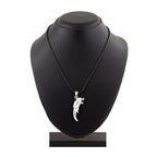 Punk Lion Dragon Silver Stainless Steel Pendant Chain Necklace Bulk
