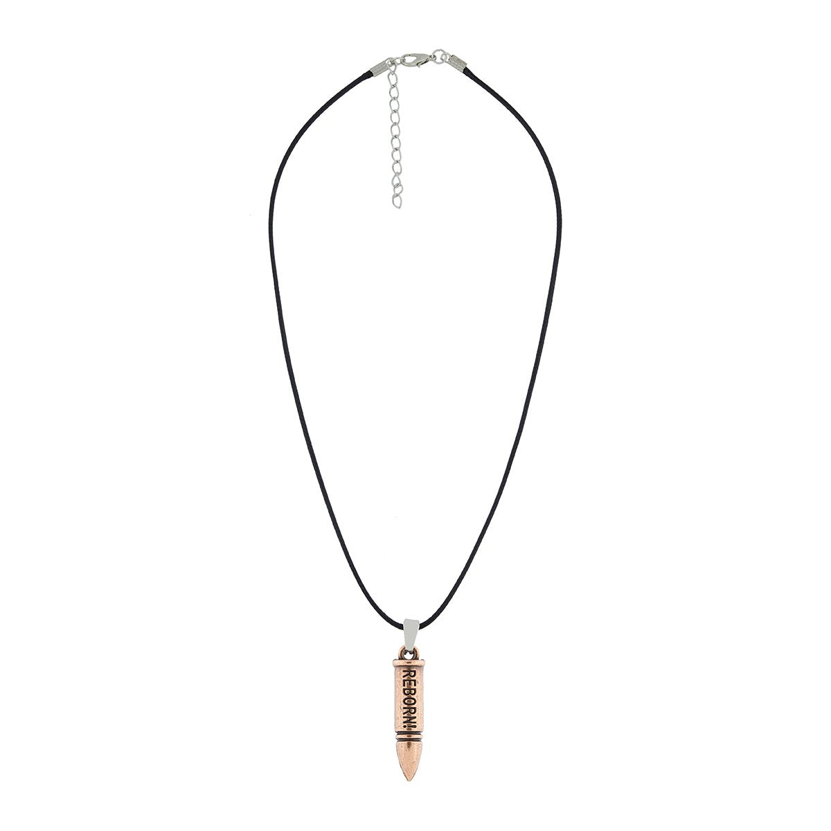 Punk Reborn Copper Finish Stainless Steel Pendant Necklace Chain Bulk Secondary image