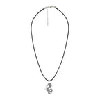 Punk Biker Dragon Snake Black Stainless Steel Pendant Necklace Chain For Men