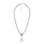 Biker Punk Skull Black Silver Stainless Steel Pendant Necklace Chain