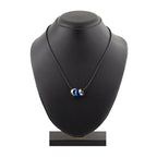 Funky Punk Biker 3 Rings Silver Stainless Steel Pendant Necklace Chain