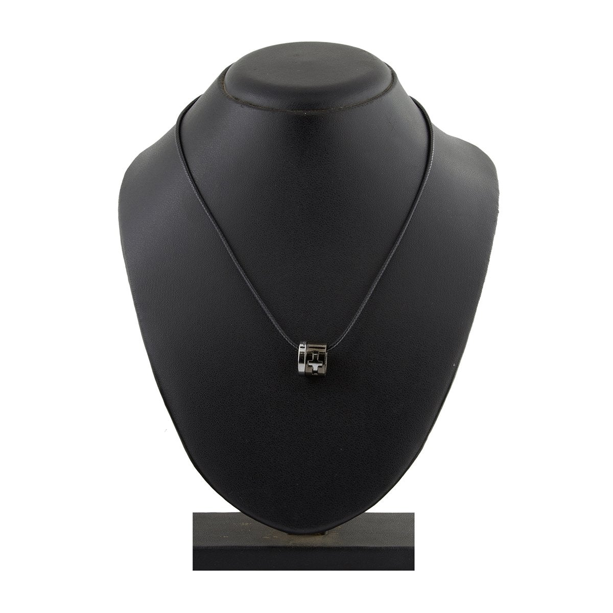 Cross Biker Funky Stainless Steel Black Pendant Necklace Chain Bulk