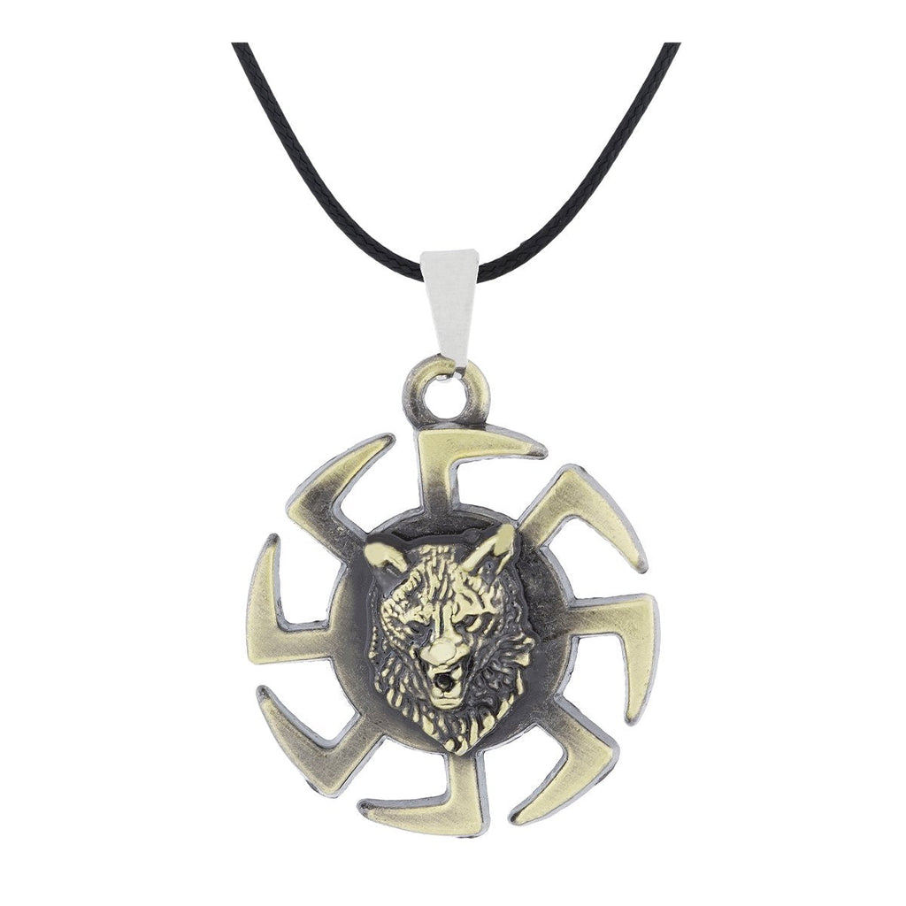 Punk Lion Dragon Brass Stainless Steel Pendant Necklace Chain Bulk