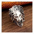 Lion Dragon Silver Stainless Steel Gift Pendant Chain Necklace Bulk
