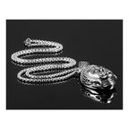 Religious Buddha Silver Stainless Steel Pendant Chain Bulk