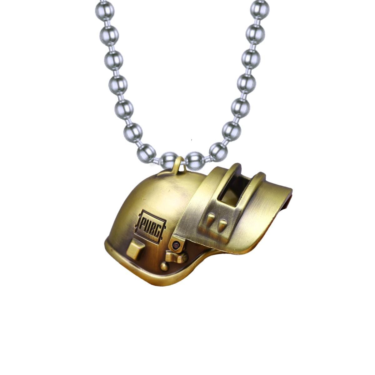 Vintage Helmet Souvenier Bronze Stainless Steel Pendant Chain Bulk Secondary image