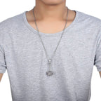 Hammer Silver Surgical Stainless Steel Pendant Necklace Chain Bulk