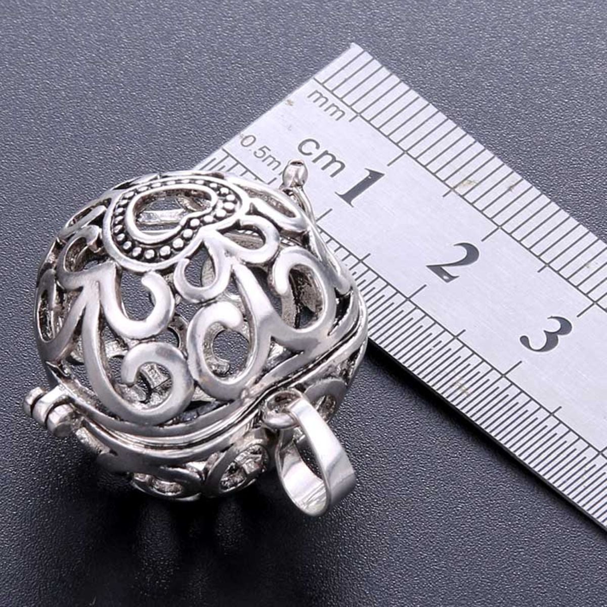 Heart Love Aromatherapy Perfume Diffuser Openable Pendant Chain Bulk