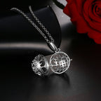 Colorful Aromatherapy Oil Perfume Diffuser Hollow Cage Pendant Chain