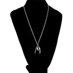 Harry Potter Hogwarts Wings Burglar Angel Snitch Stainless Steel Pendant Chain