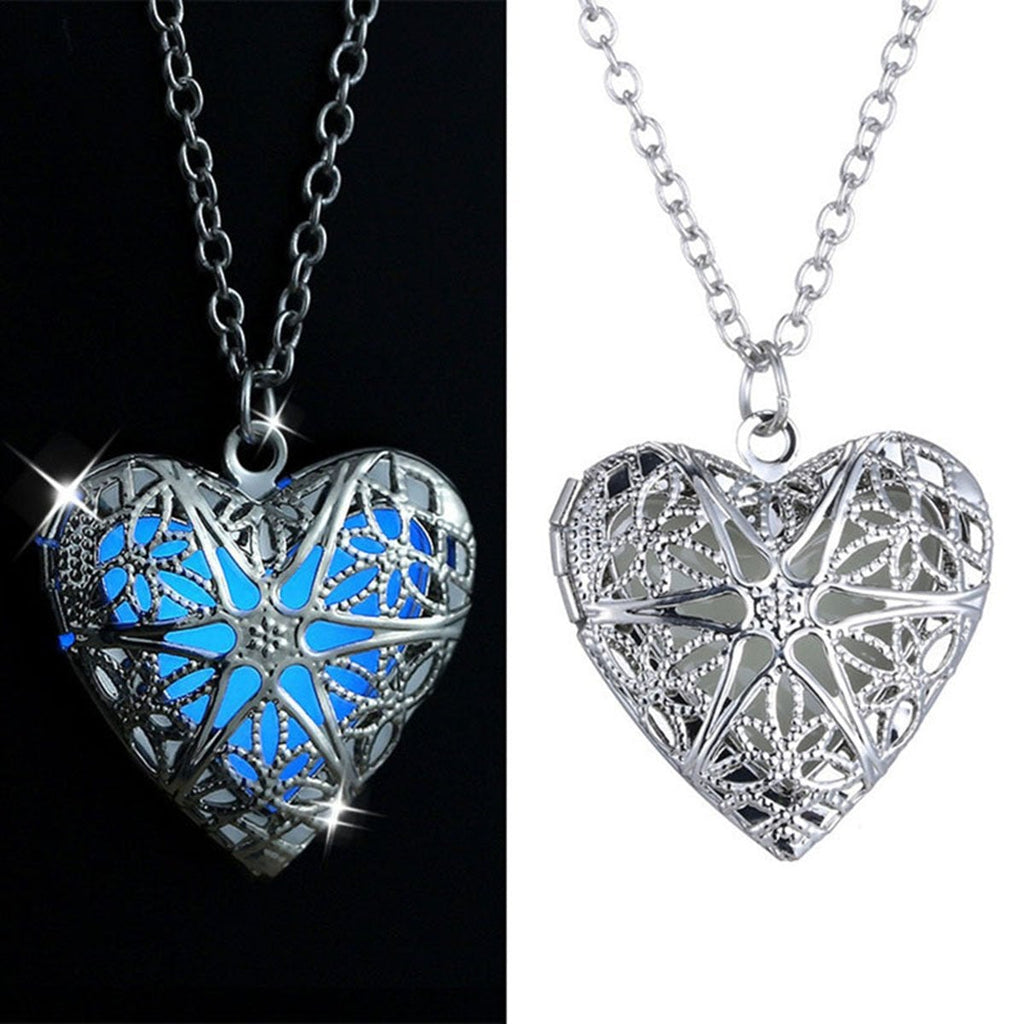Openable Heart Love Photo Frame Picture Photograph Pendant Chain Bulk