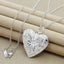 Openable Heart Love Photo Frame Picture Photograph Pendant Chain Bulk