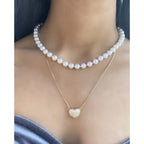 Girl Boy Heart Gold Copper Lover Pendant Necklace Chain Bulk