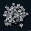 Cushion Cut Dainty Solitaire Cubic Zirconia Silver Pendant Women Bulk