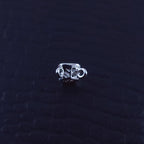 Cushion Cut Dainty Solitaire Cubic Zirconia Silver Pendant Women Bulk