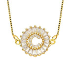 CZ Gold Initial Alphabet Letter B Necklace Pendant Chain Bulk