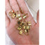 Padlock Lock Charm 18K Gold Plated Pendant Necklace For Women Bulk