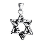 Star Of David Copper Necklace Pendant Chain Bulk