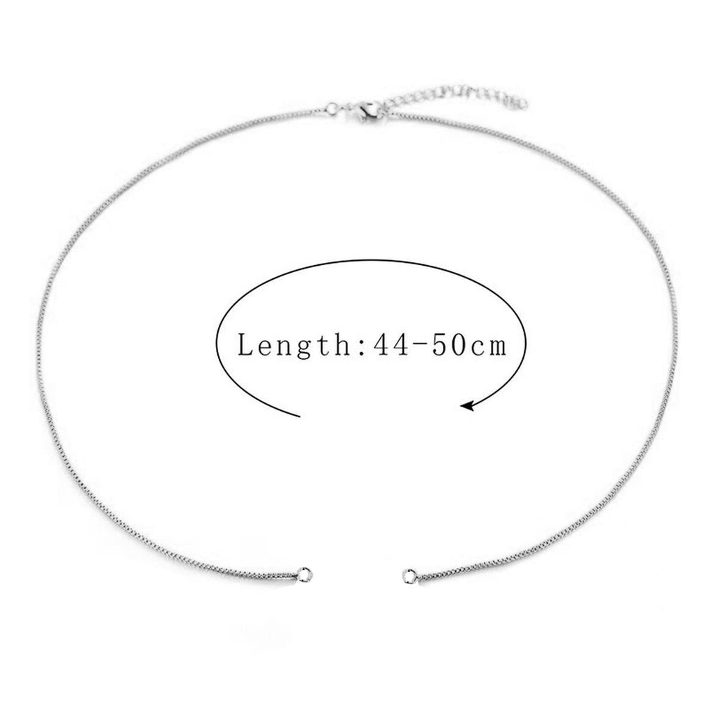 CZ Silver Initial Alphabet Letter B Necklace Pendant Chain Bulk