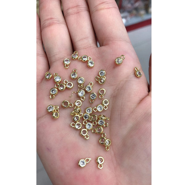 Lock Charm Gold Pendant Necklace For Women Bulk Secondary image